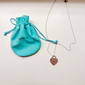 Return to Tiffany® Heart Tag Pendant in Silver, Medium